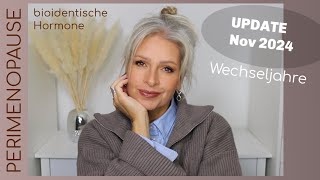 PERIMENOPAUSE UPDATE Nov 2024 Wie geht es mir mit der HET  I Mamacobeauty [upl. by Ecnarrat623]