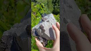 Big Sphalerite Crystals on Quartz Drusy  Delightful geology crystals minerals rocks [upl. by Rama]