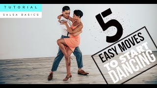 Dance Tutorial Basics to dance Salsa Smoothly [upl. by Almeda]