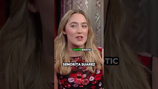 Saoirse Ronan Teaches You Irish Name  shorts [upl. by Fleming]