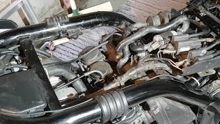 FZS600 Carb Removal overview [upl. by Lusar]