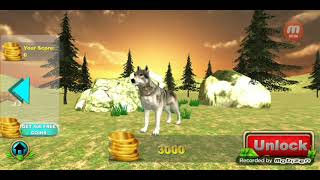 Wolf family simulator game play [upl. by Bran170]