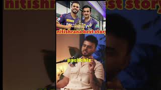 Nitish rana story ranveerallahbadia viralvideo viralshorts cricketshorts cricketlover cricket [upl. by Ecinrahs]