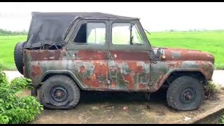 Full Restoration Ancient UAZ 469  Restoring And Repair Antique UAZ 469 44 SUV [upl. by Letnoj]