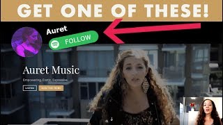 How to Add Spotify Follow Button to Website Step by Step Demo 🎤🎵 [upl. by Martz506]