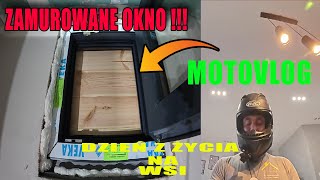 Vlog jak się żyje u nas na wsi mamy okna dzień z życia na wsi budowa domu samemu systemem [upl. by Aieka]