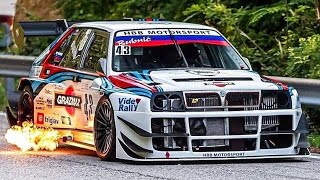 700Hp Lancia Delta Integrale Evo  Amazing Turbo Sounds amp Flames [upl. by Nnylakcaj756]