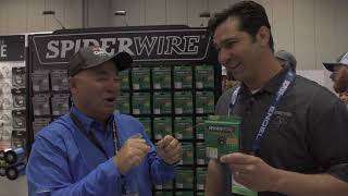 SpiderWire Stealth Smooth 12 carrier braid  ICAST 2019 [upl. by Tyrone]