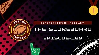 UFL week 7  Power Rankings amp MVP Predictions  The Scoreboard Podcast Episode 189 [upl. by Haslett880]