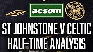 St Johnstone v CELTIC  LIVE HalfTime Analysis  A Celtic State of Mind  ACSOM [upl. by Eseekram]