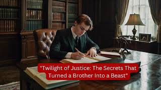 quotTwilight of Justice The Secrets That Turned a Brother Into a Beastquot [upl. by Nnyleak]