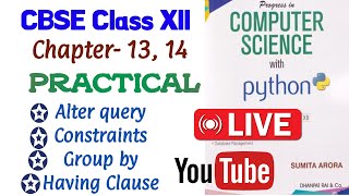 Mysql chapter 13 14 All queries in one video Full practical Mysql command line 55 alter group [upl. by Llednik]