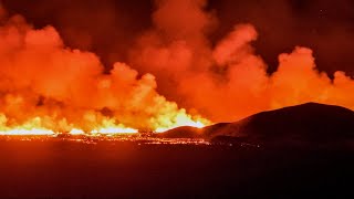 Reykjanes Volcano Update Livestream Geologist Analysis [upl. by Llehsyt]