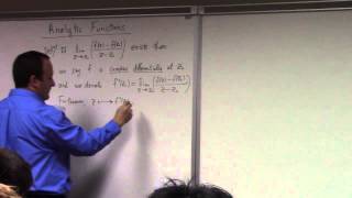 Complex Analysis Lecture 6 topological terms and complex differentiability [upl. by Clementi]