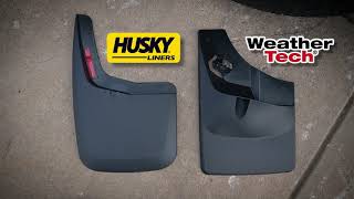 MUD FLAPS  Husky vs Weathertech [upl. by Bailey214]