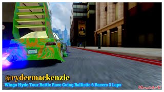 Cars 2 The Video Game  Wingo  Battle Race Going Ballistic 6 Racers  Hyde Tour 3 Laps [upl. by Blanka]