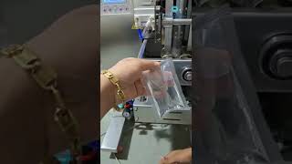 Carton bag inserter machine poly bag inserting machine machine [upl. by Alyahsal]