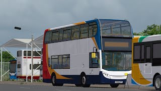 OMSI 2  London Citybus 400 EP Mod beta  Farthington Demo [upl. by Atined]