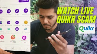 Quikr SCAM LIVE  iPhone SCAM  UPI Scam [upl. by Bethena]