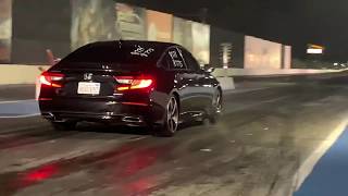 2018 Honda Accord sport 15t vs Chevy SS [upl. by Airednaxela35]