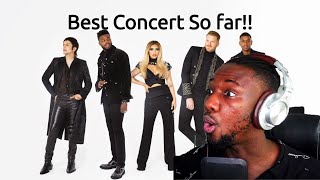 PENTATONIX LIVE FROM THE HOLLYWOOD BOWL  SOUND OF SILENCE  AHA  REACTION [upl. by Humbert394]