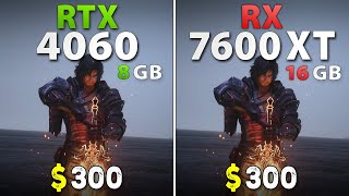 RTX 4060 vs RX 7600 XT  Test in 12 Games [upl. by Culberson]