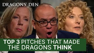 Top 3 Pitches Where A Dragon Contemplates Giving An Entrepreneur A Job  Dragons Den [upl. by Phillipe]