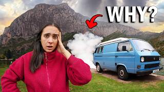 WHY is this HAPPENING Van life TROUBLE in Europe [upl. by Alison]