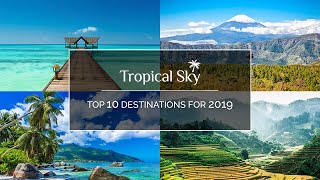 Top 10 holiday destinations for 2019 [upl. by Silra571]