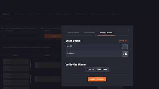 How to report your scores on Challongecom Win and In Events [upl. by Kidder]