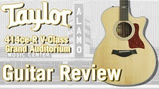 New For 2018 Taylor 414ceR V Class Acoustic Electric Guitar Review [upl. by Natividad]