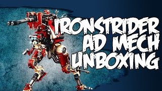 Adeptus Mechanicus Ironstrider Unboxing amp Review [upl. by Bibeau668]