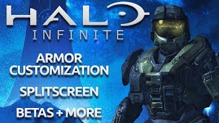 HALO INFINITE NEWS  LEAK  SPLITSCREEN REACHSTYLE ARMOR CUSTOMIZATION RPG CAMPAIGN [upl. by Major]