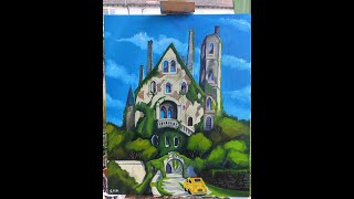 my Lupin III The Castle of Cagliostro oil painting [upl. by Serolod]