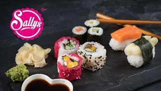 Sushi Basics  Maki Inside Out amp Nigiri – Sushi Reis amp Ingwer  Sallys Welt [upl. by Oisor]