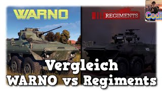 WARNO vs Regiments  Vergleich  RTS im Kalten Krieg [upl. by Nostrebor]