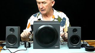 Logitech Z333 Speakers  Full Review amp Sound Test with Bluetooth [upl. by Engis]