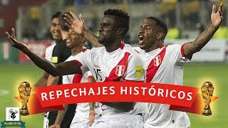 8 REPECHAJES MÁS EMOCIONANTES AL MUNDIAL [upl. by Egroej]