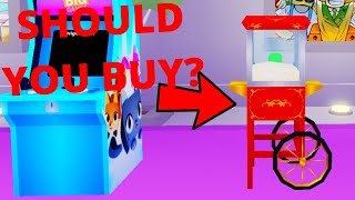 IS THE POPCORN MACHINE WORTH IT  MY RESTAURANT ROBLOX [upl. by Windham]