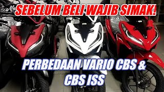 PERBEDAAN VARIO 150 TERBARU 2021 VS VARIO 125 CBS ISS [upl. by Ellinger625]