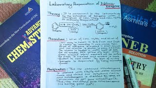 Laboratory Preparation of NITROBENZENE nitrobenzene [upl. by Lletnuahs]