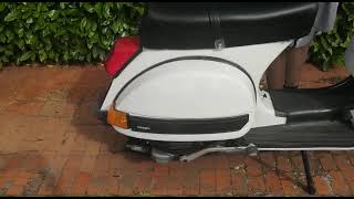 Vespa px125 con dr175 e marmitta giannelli sound [upl. by Angrist]