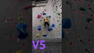 Deceptively Hard V5 bouldering climbing [upl. by Mulac]