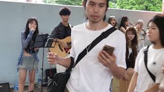 Wing Hei 隔離Jace 陳凱詠 沙田站A出口Busking 31072024 [upl. by Sarah696]