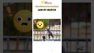 science law inertia physics shortsfeed shorts viral vyasedification trendingshorts yt [upl. by Yenttihw]