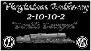 Virginian 2 10 10 2 Double Decapod Breakdown [upl. by Elvis]