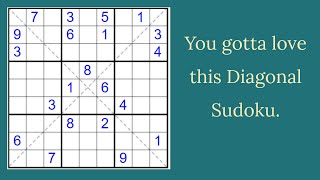 Can you solve this Diagonal Sudoku [upl. by Tem]