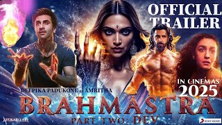 Brahmastratrailer bollywood movie 20242025 😱  Brahmastra part2  movie trailer review 🤯 [upl. by Rhynd]