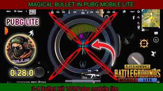 34 Bullet Kill PUBG LITE magical Bullet💥pubgliteconfig [upl. by Ylrad]