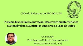 TURISMO SUSTENTÁVEL E INOVAÇÃO [upl. by Rheta]